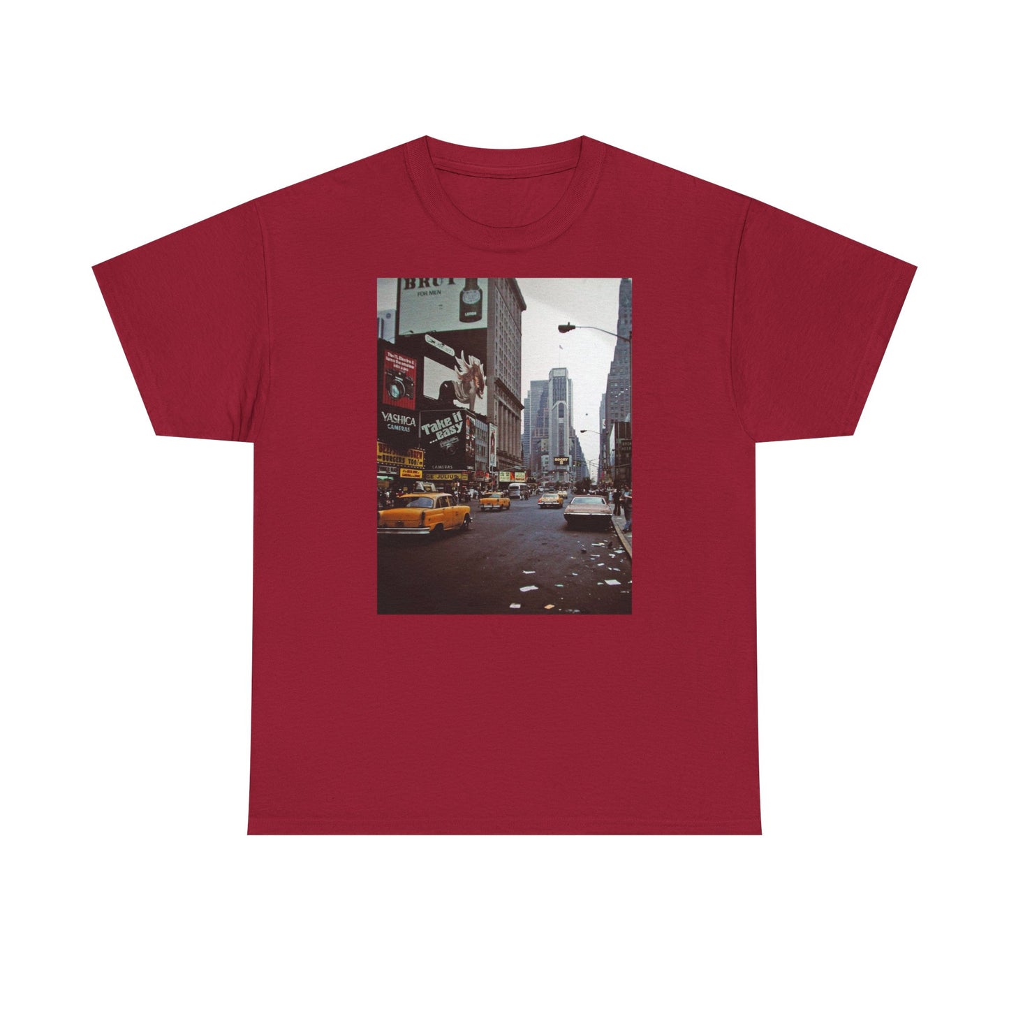 New York retro vintage supreme style Heavy Cotton Tee