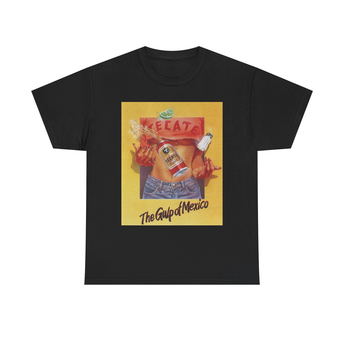 Tecate Beer Graphic T Shirt Vintage Mexican Beer Retro Unisex Heavy Cotton Tee