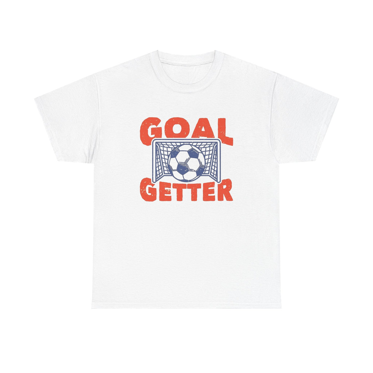 Goal Getter Graphic T Shirt Soccer Men's Heavy Cotton Tee