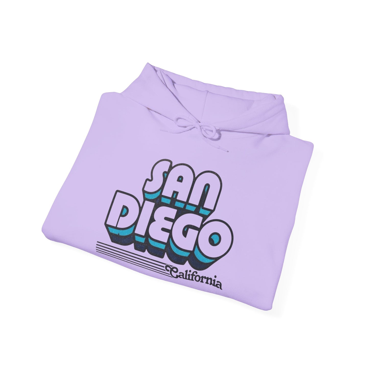 San Diego California Vintage Graphic Hoodie Heavy Blend™ NEW Sweatshirt