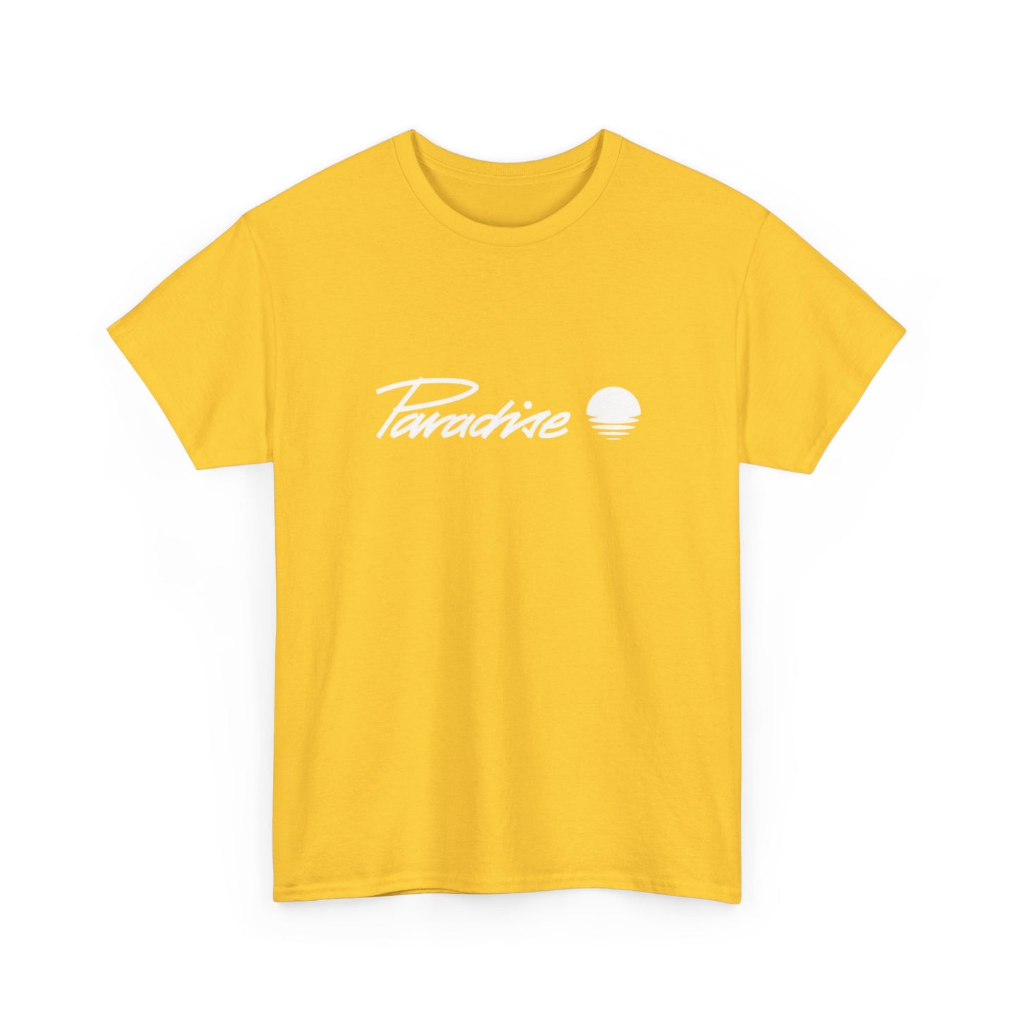 Paradise Sunset Graphic T Shirt NEW Adult Unisex Heavy Cotton Tee