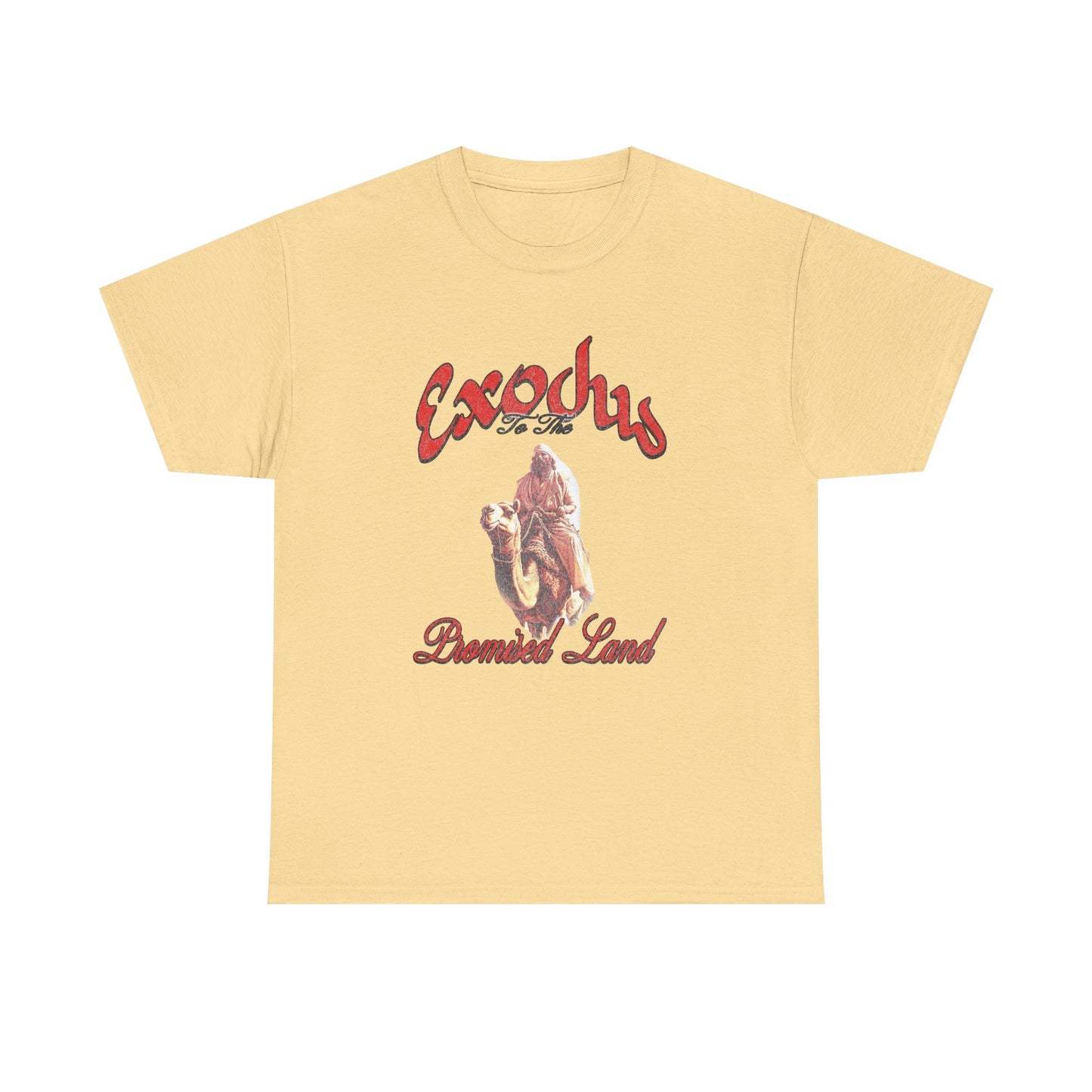 Exodus Promised Land Graphic T Shirt Unisex Heavy Cotton Tee
