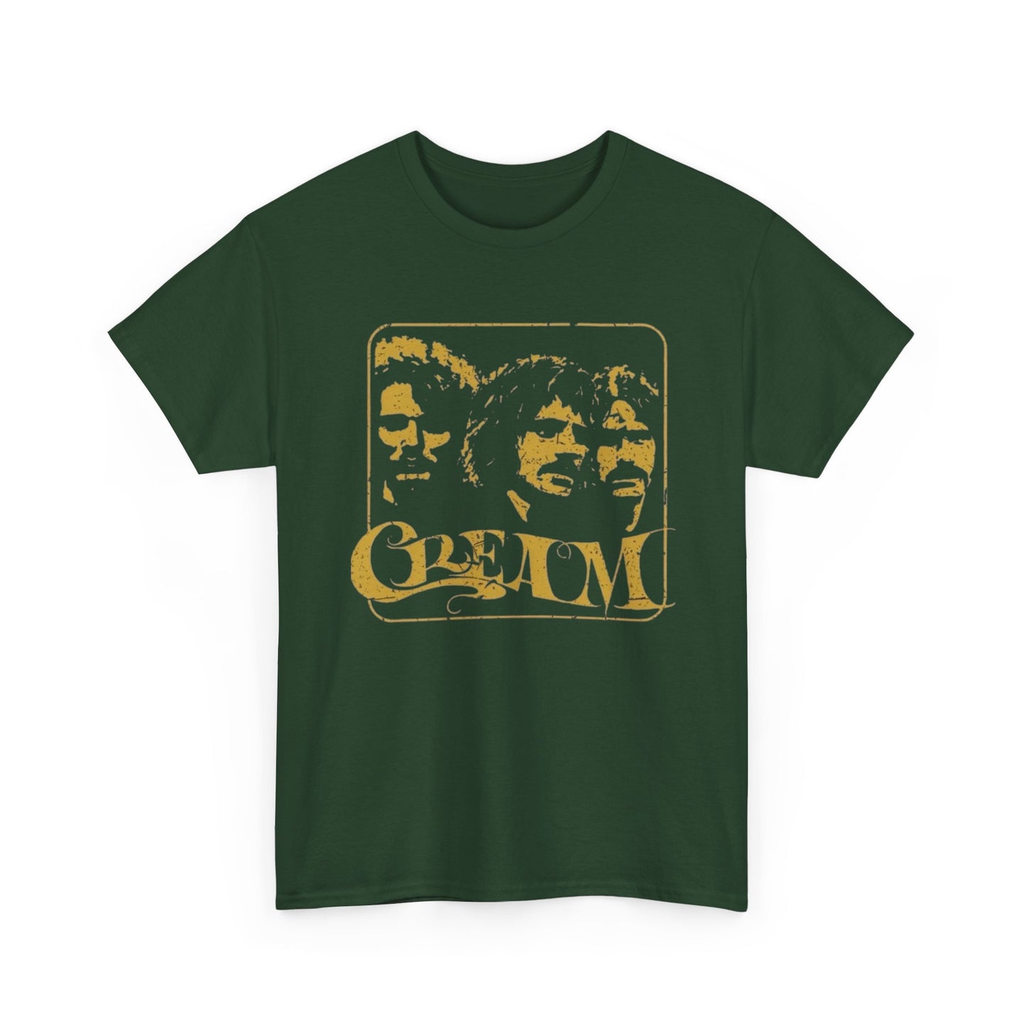 Cream Vintage Rock Graphic T Shirt NEW ADULT Tee