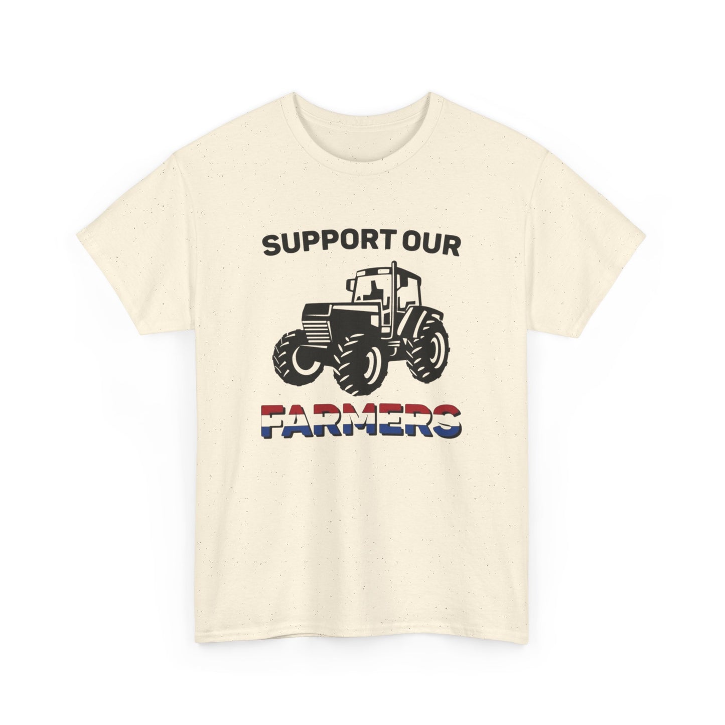 Support Our Farmers USA Graphic T Shirt Unisex Heavy Cotton Tee NEW