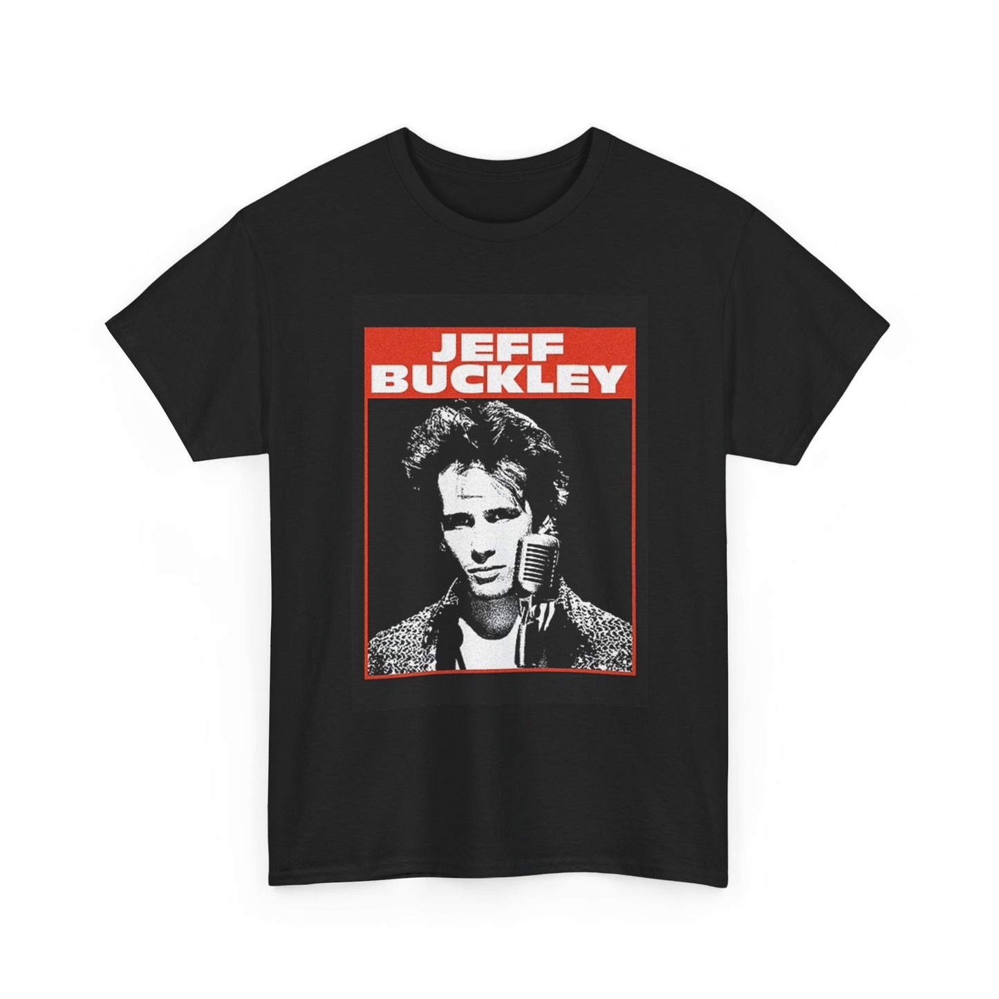 Jeff Buckley Graphic T Shirt Vintage Poster Album Unisex Heavy Cotton Tee