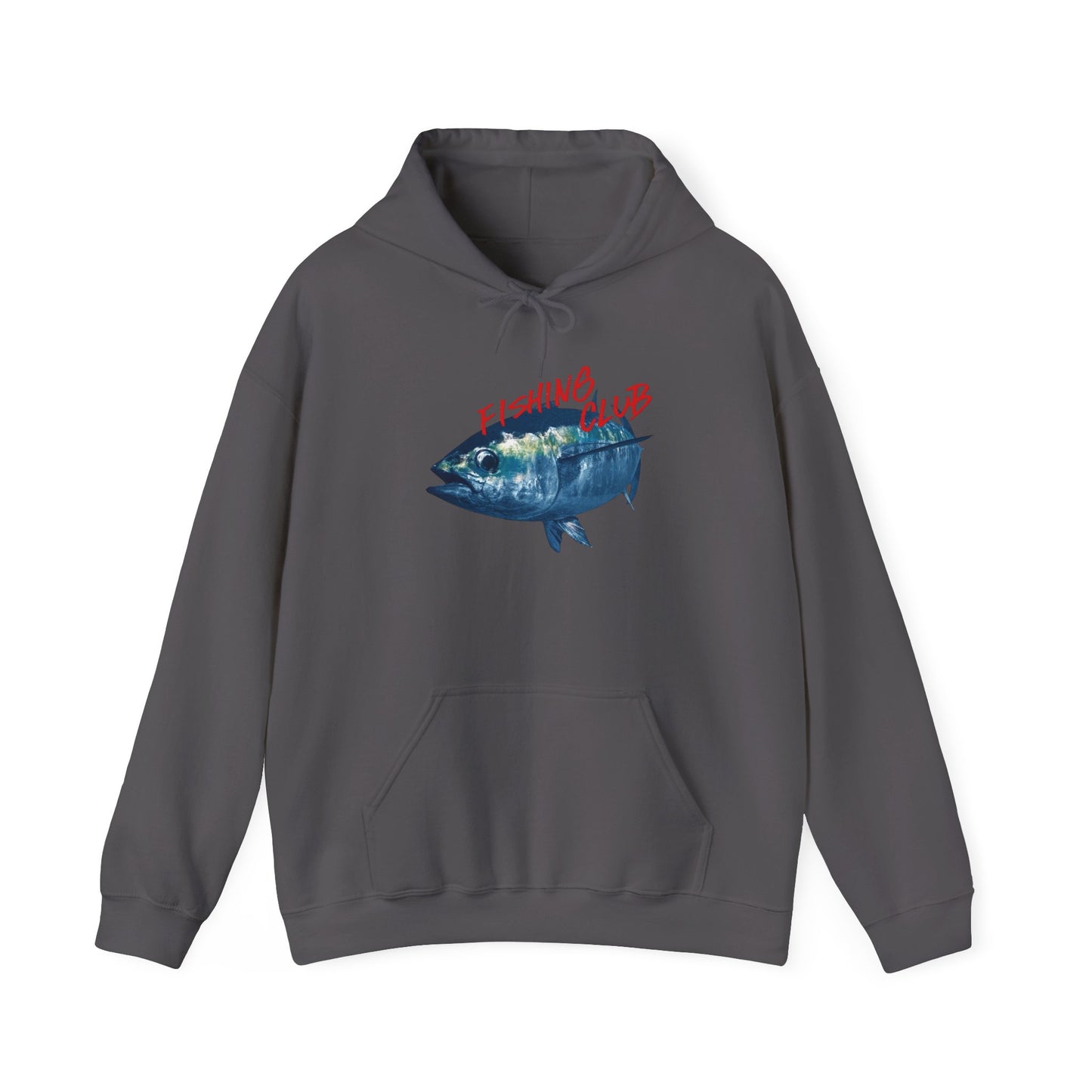 Fishing Club Graphic Hoodie Heavy Blend Sweatshirt NEW