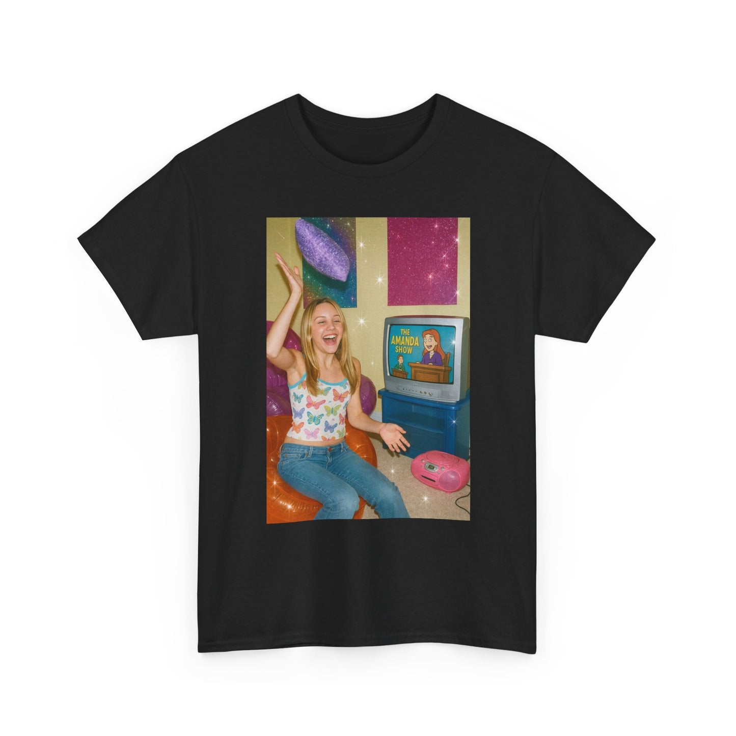 The Amanda Show Graphic T Shirt Vintage 90s Retro Funny Unisex Heavy Cotton Tee