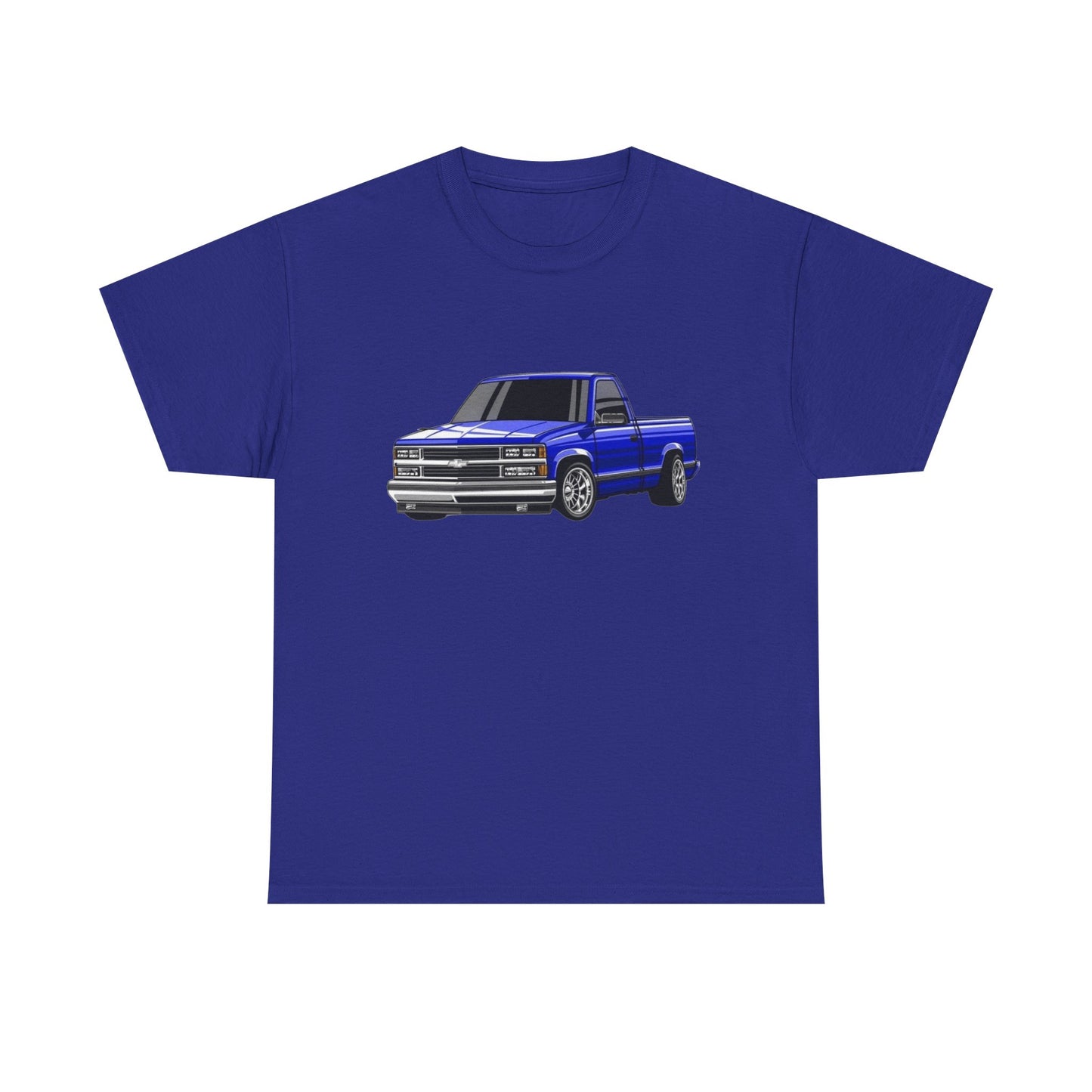 Chevy OBS Pickup 90s Graphic T Shirt Unisex Heavy Cotton Tee NEW