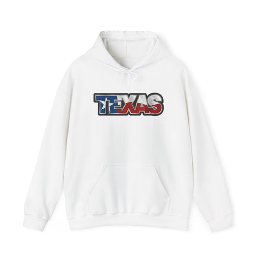 Texas American Flag Graphic Hoodie NEW Unisex Heavy Blend™ Hooded Sweatshirt