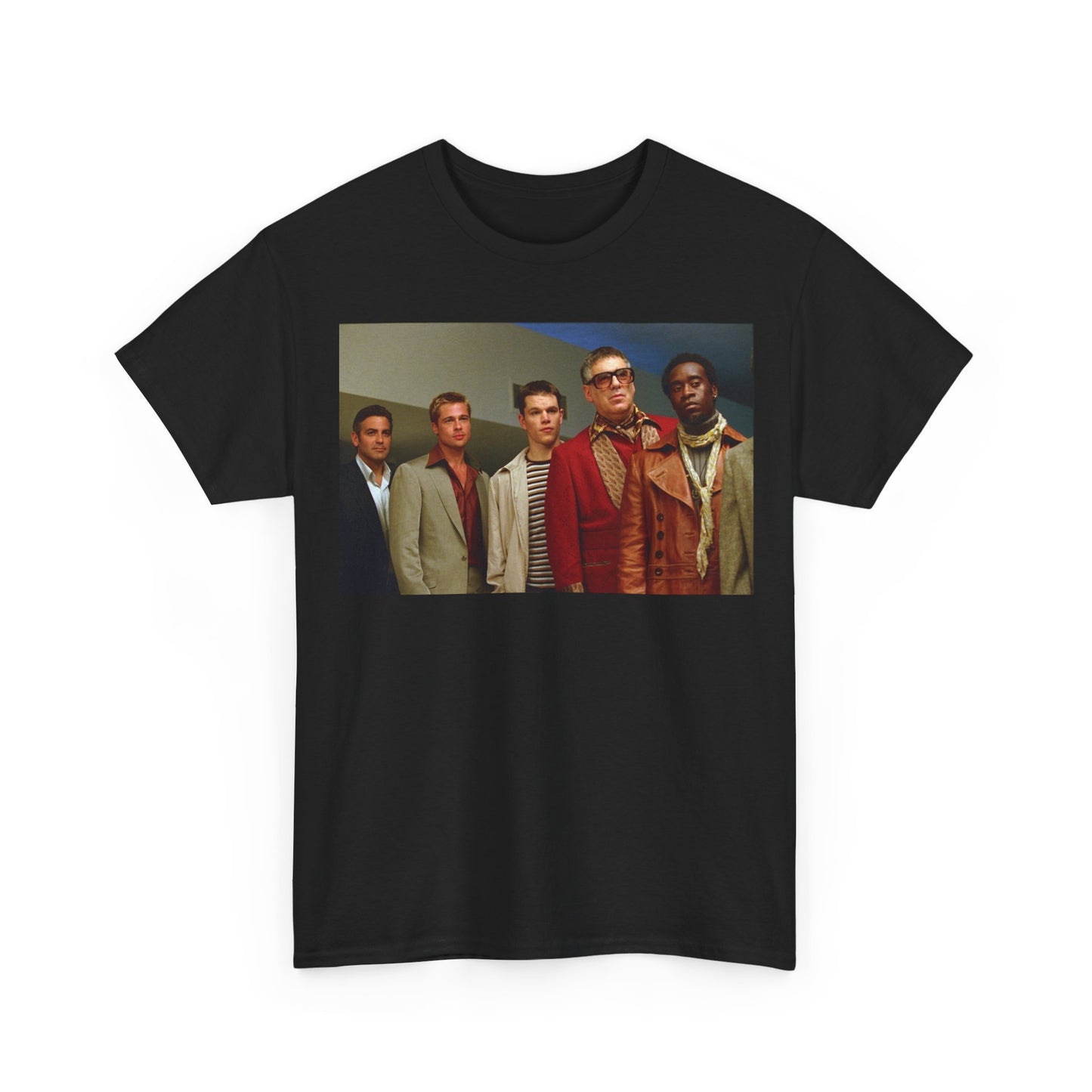 Oceans Eleven Tshirt Las Vegas Casinos Movie Merch Retro Unisex Heavy Cotton Tee