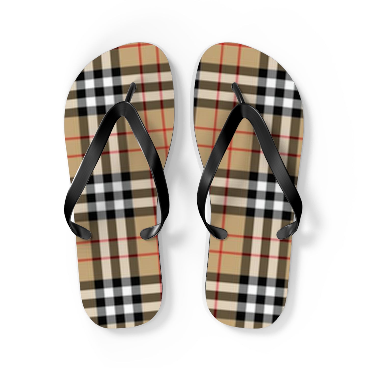 Monogram Print Sandals, Beach Shoes, Vacation Flip Flops, Pool Slides