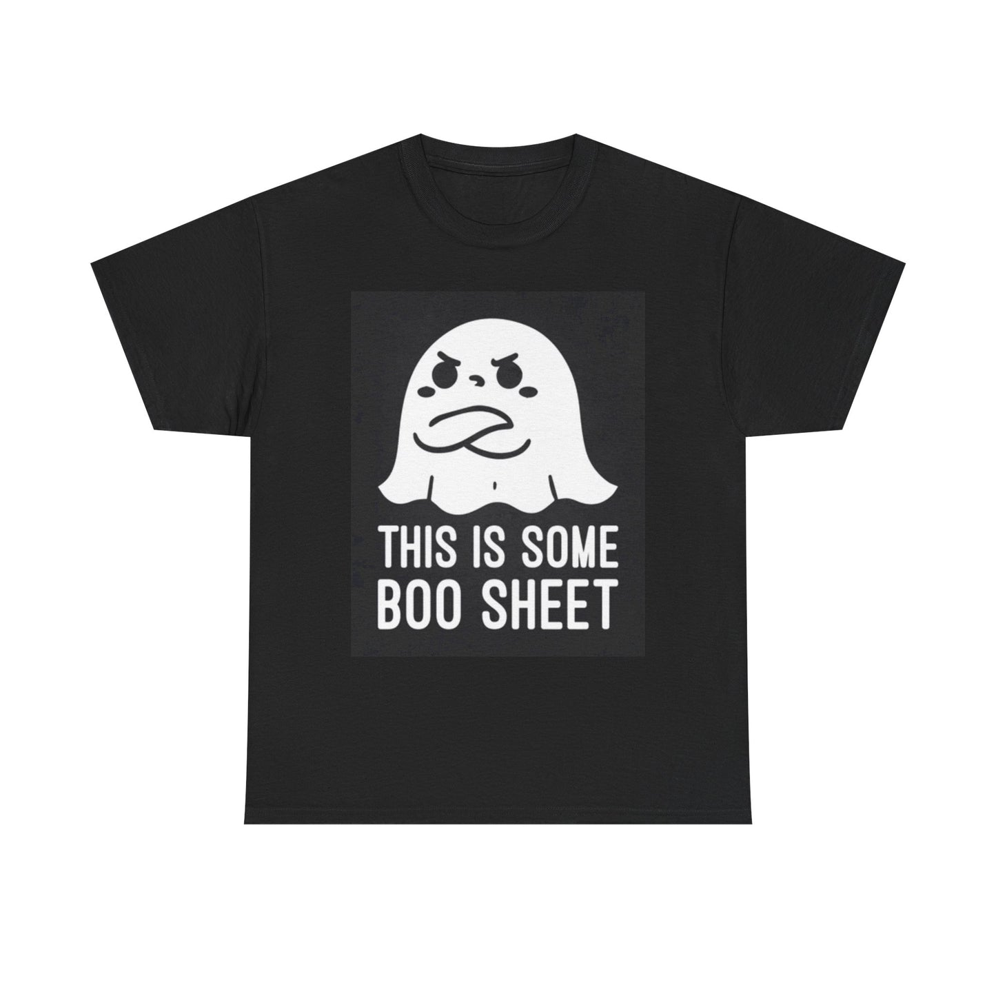 This Is Some Boo Sheet Funny Halloween T Shirt Graphic Unisex Heavy Cotton Tee