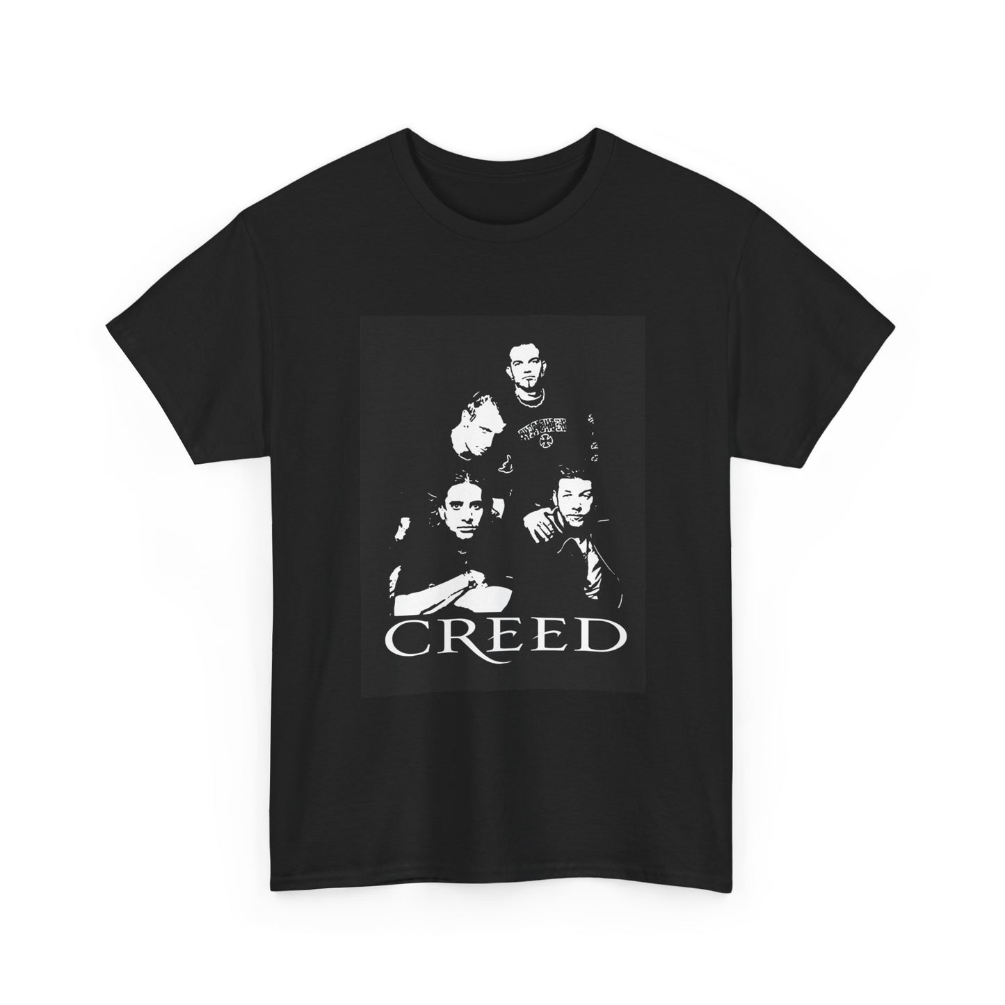 Creed Tshirt Merch Retro Garage Beers Classic Rock Unisex Heavy Cotton Tee