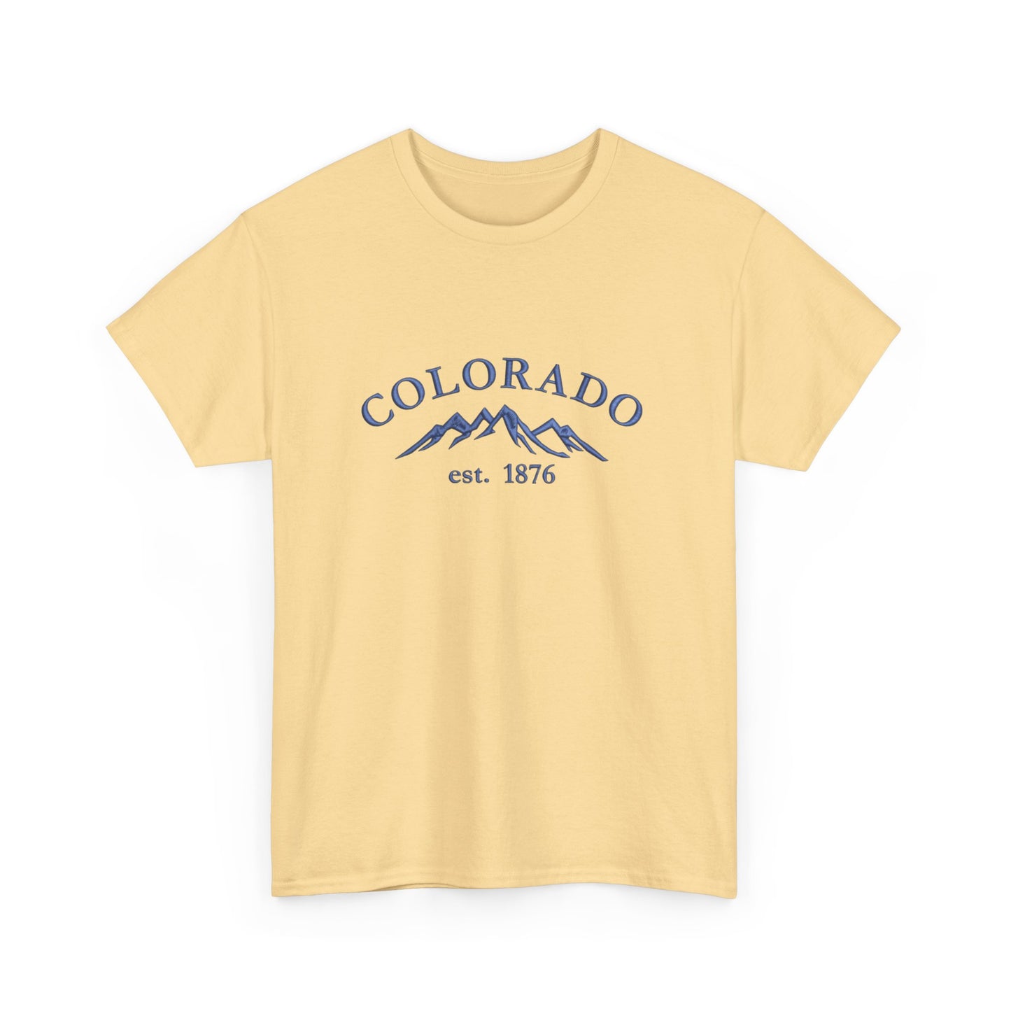 Colorado Rockies Graphic T Shirt NEW Unisex Heavy Cotton Tee