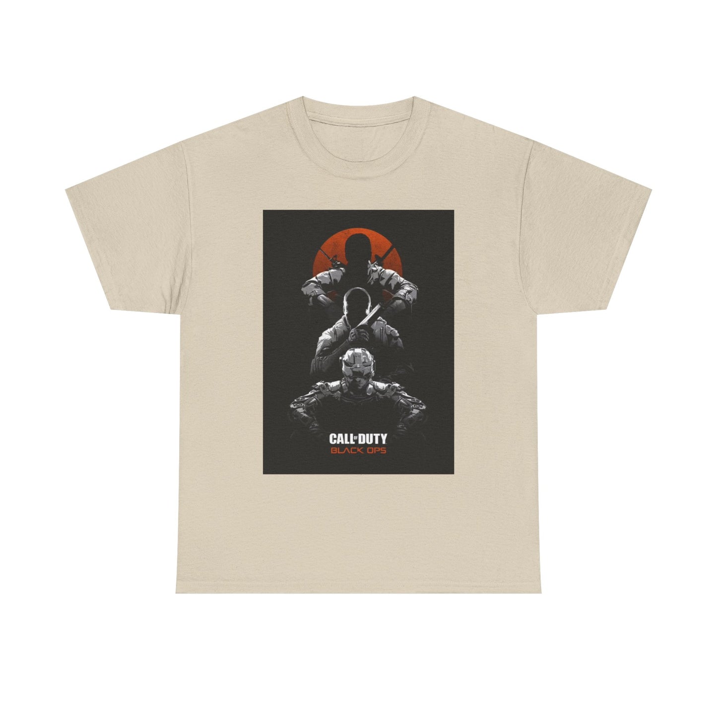 Call of Duty Black OPS Tshirt Retro gamer Xbox gaming Unisex Heavy Cotton Tee