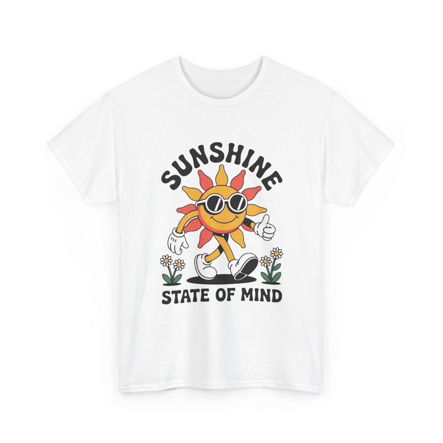 Sunshine State Of Mind Graphic T Shirt NEW ADULT TEE VINTAGE