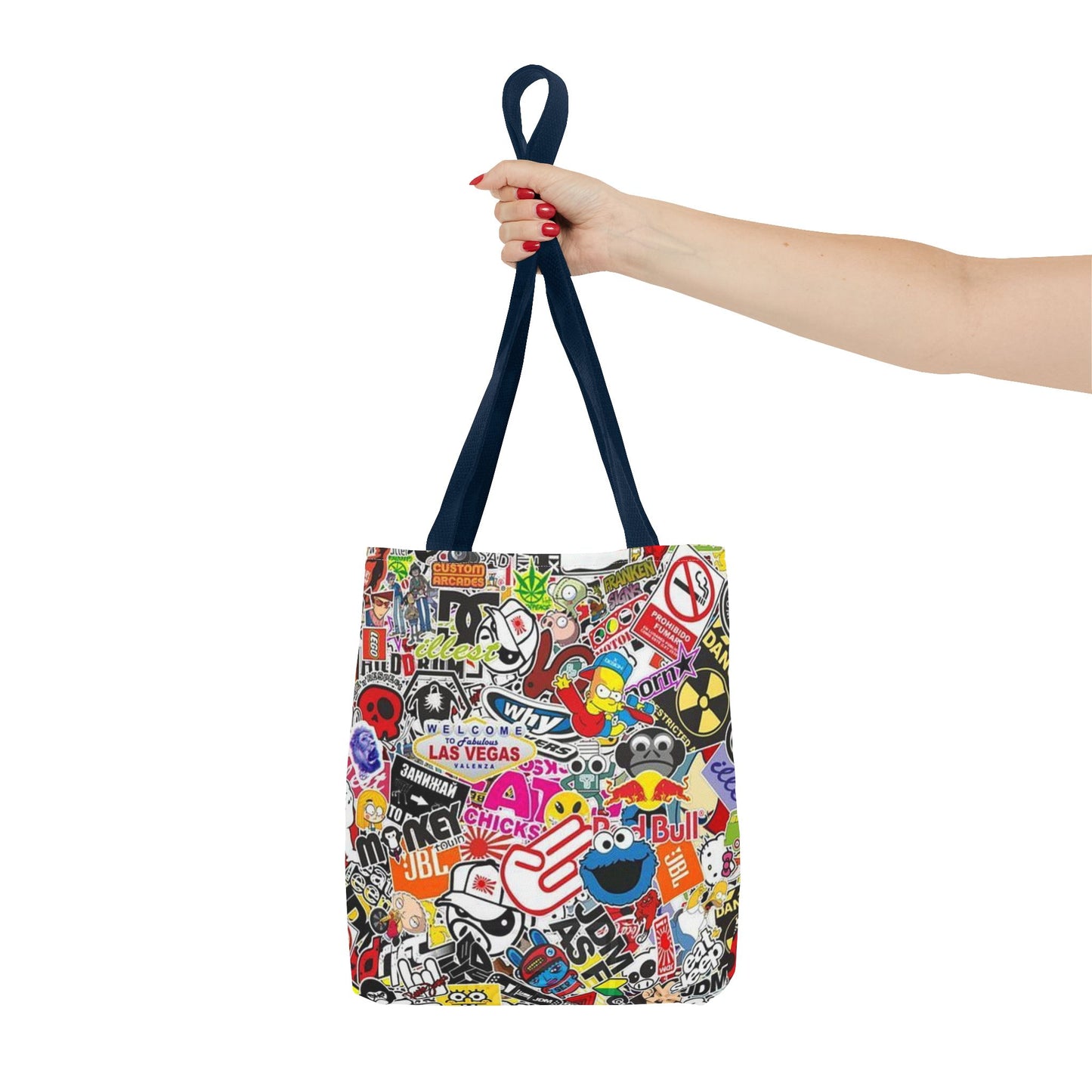 Skate Stickers All Over Print BRAND NEW Purse, Pocketbook,Travel Tote Bag