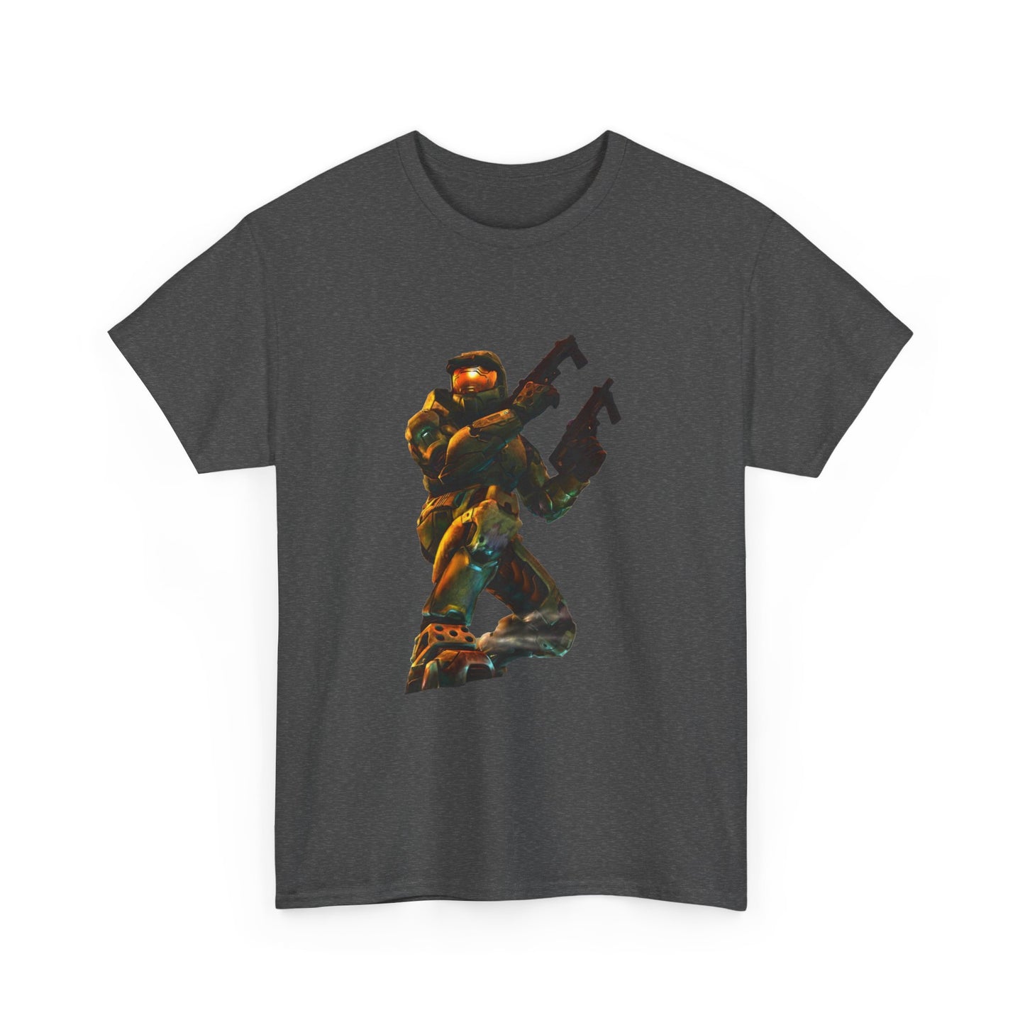 Halo Master chief Tshirt Xbox Retro Gaming Vintage Unisex Heavy Cotton Tee