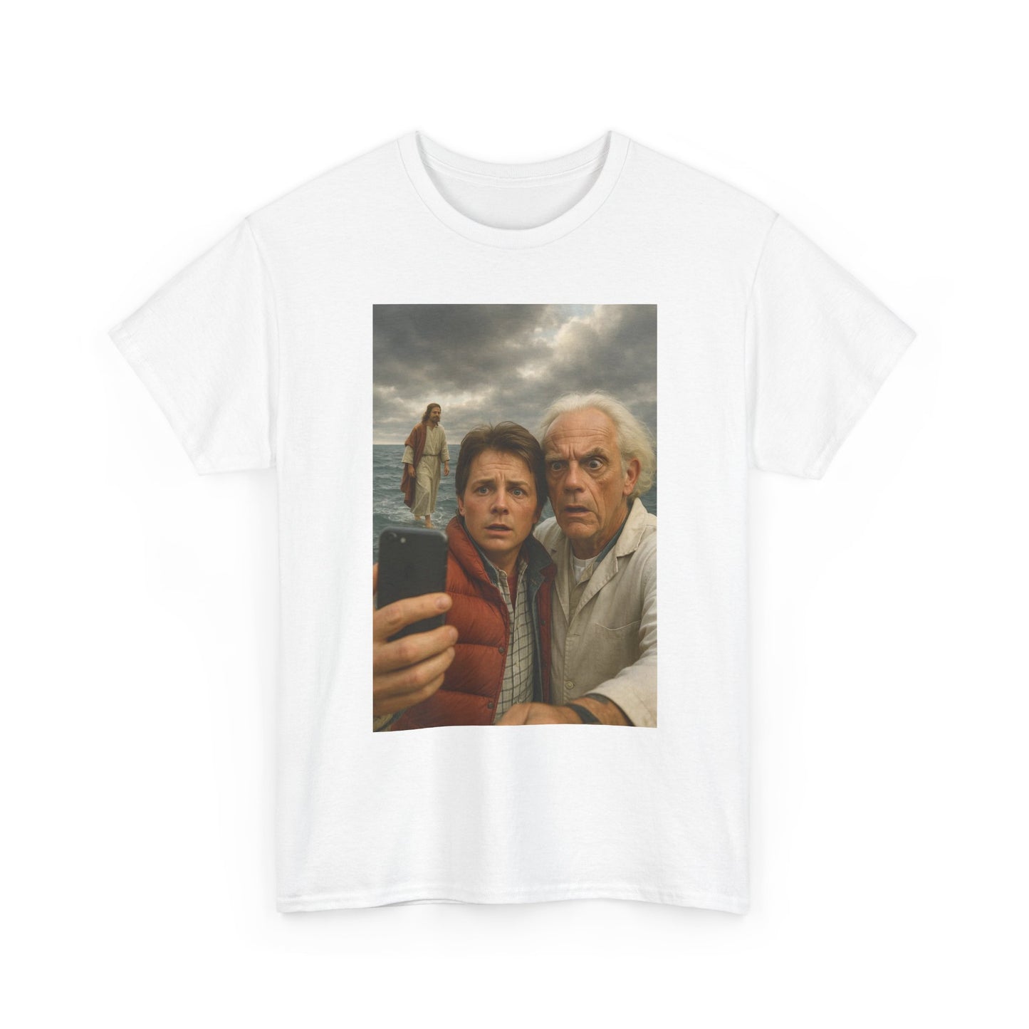Back To The Future Funny Graphic T Shirt Unisex Heavy Cotton Tee Gift New