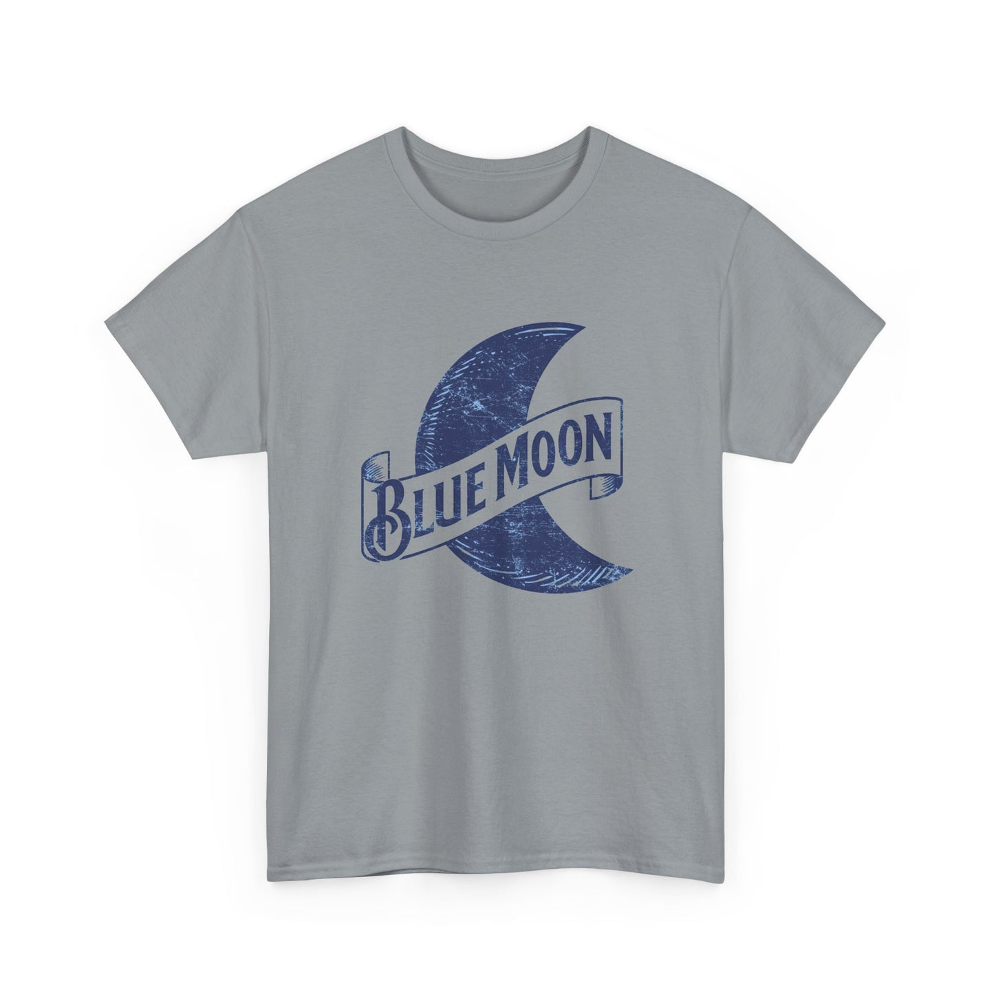Blue Moon Graphic T Shirt NEW Unisex Heavy Cotton Tee