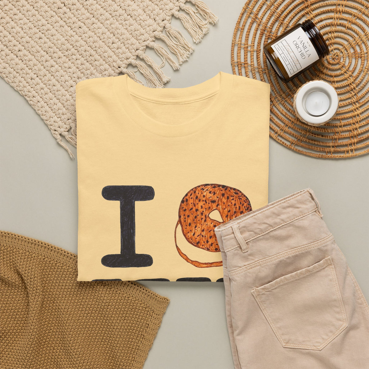 I Love New York Graphic T Shirt Men's Classic Deli's Heavy Cotton Tee