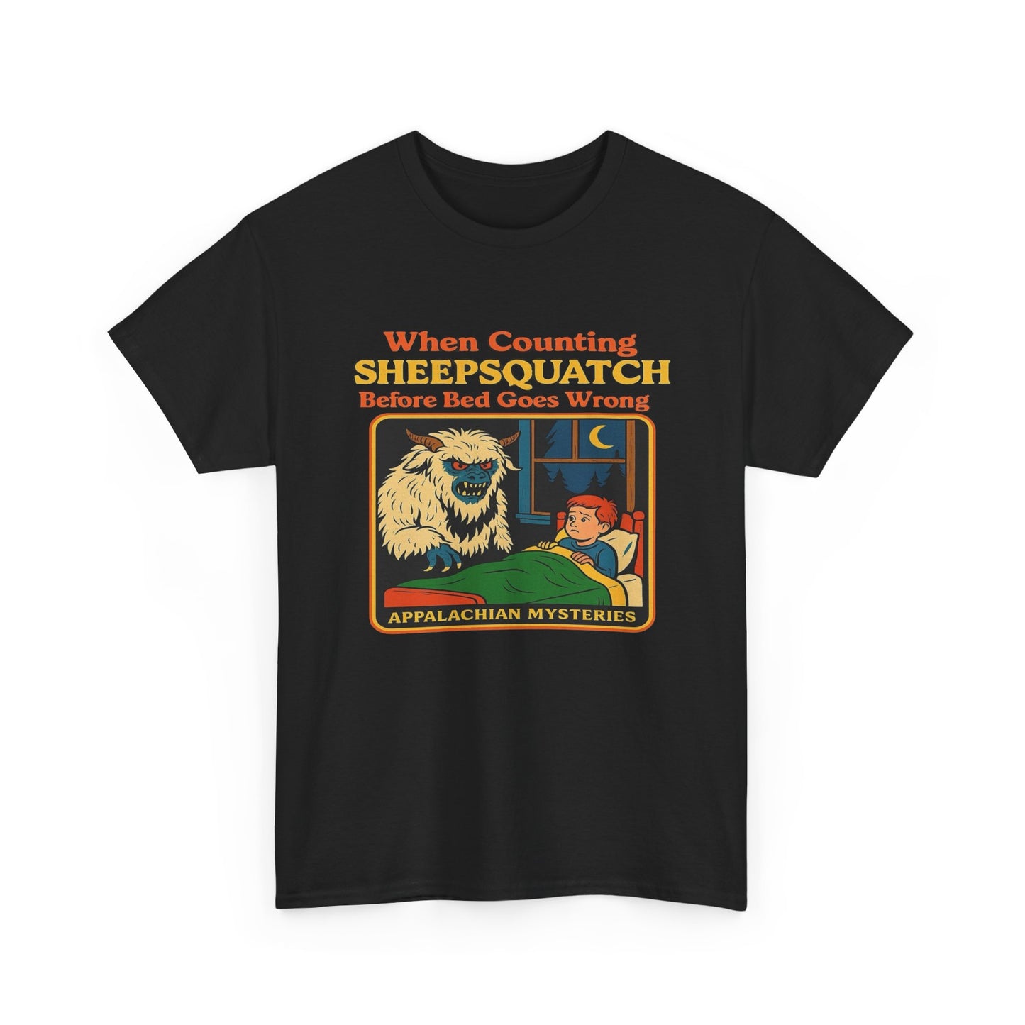 Appalachian Mysteries Horror Graphic T Shirt Unisex Heavy Cotton Tee