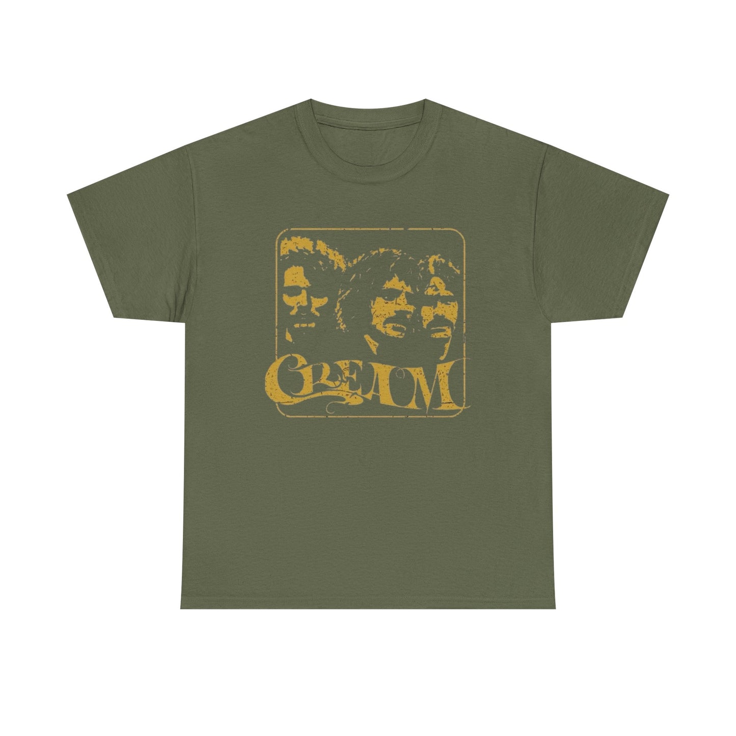 Cream Vintage Rock Graphic T Shirt NEW ADULT Tee