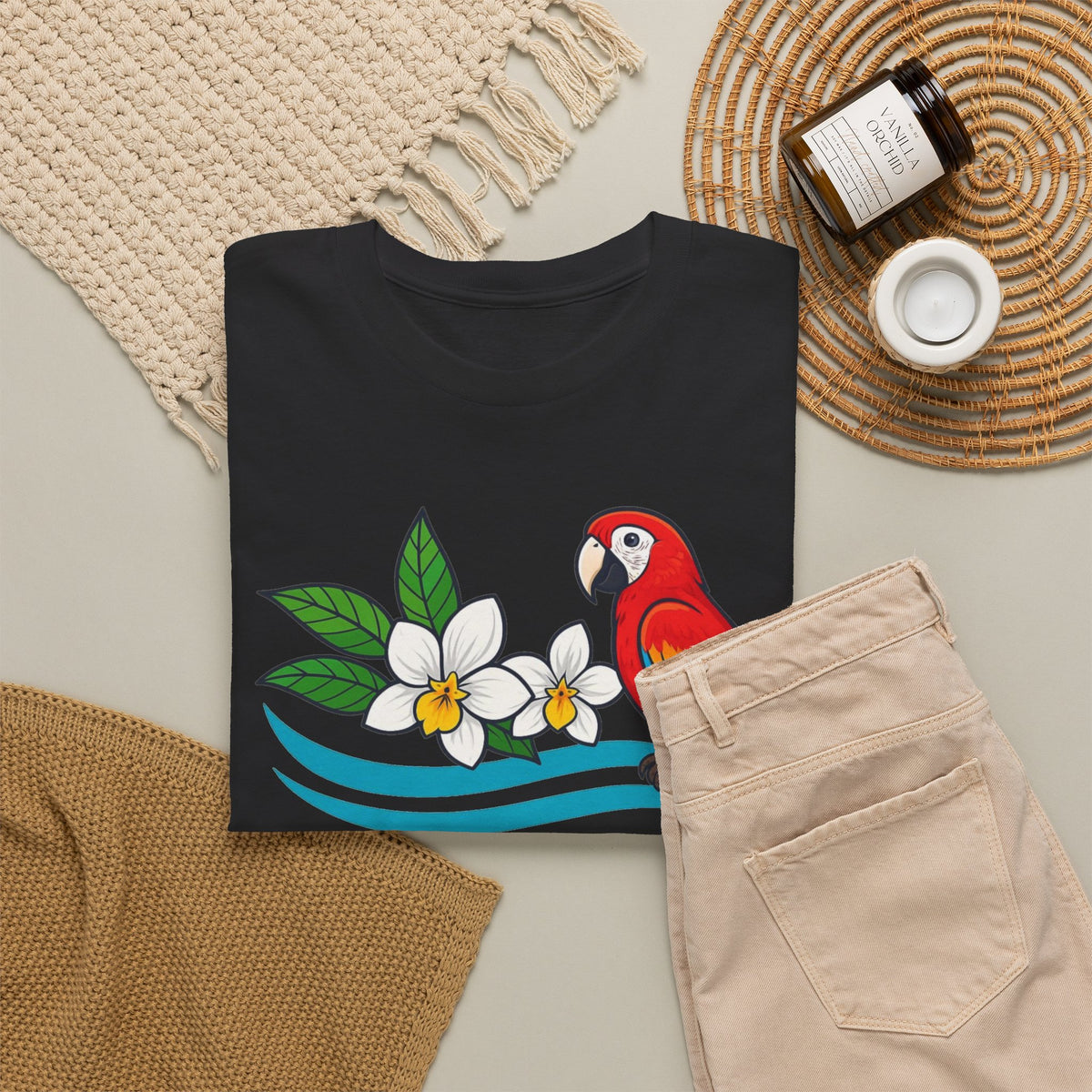 Amor A Honduras Graphic T Shirt Men's Retro Heavy Cotton Tee