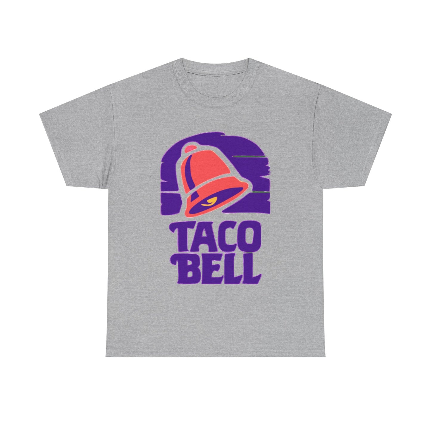 Taco Bell Shirt Funny Gift Retro Logo Mexican Restaurant Unisex Heavy Cotton Tee