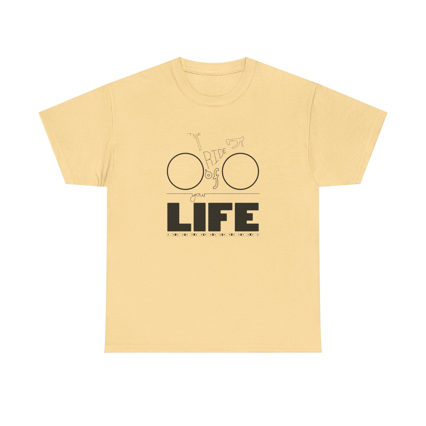 Bike Ride Of Your Life Graphic T Shirt ADULT NEW Heavy Cotton Tee