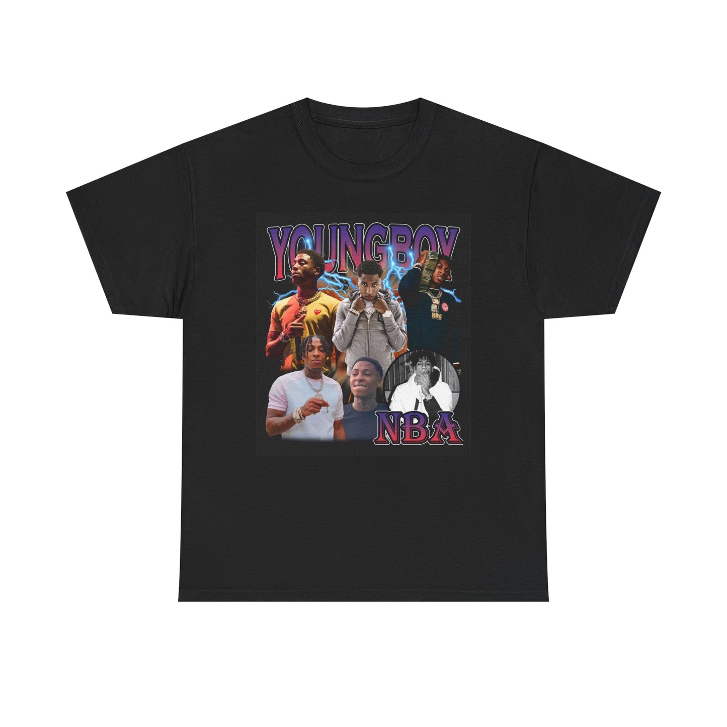 Never Broke Again Youngboy Graphic T Shirt Vintage Unisex Heavy Cotton Tee