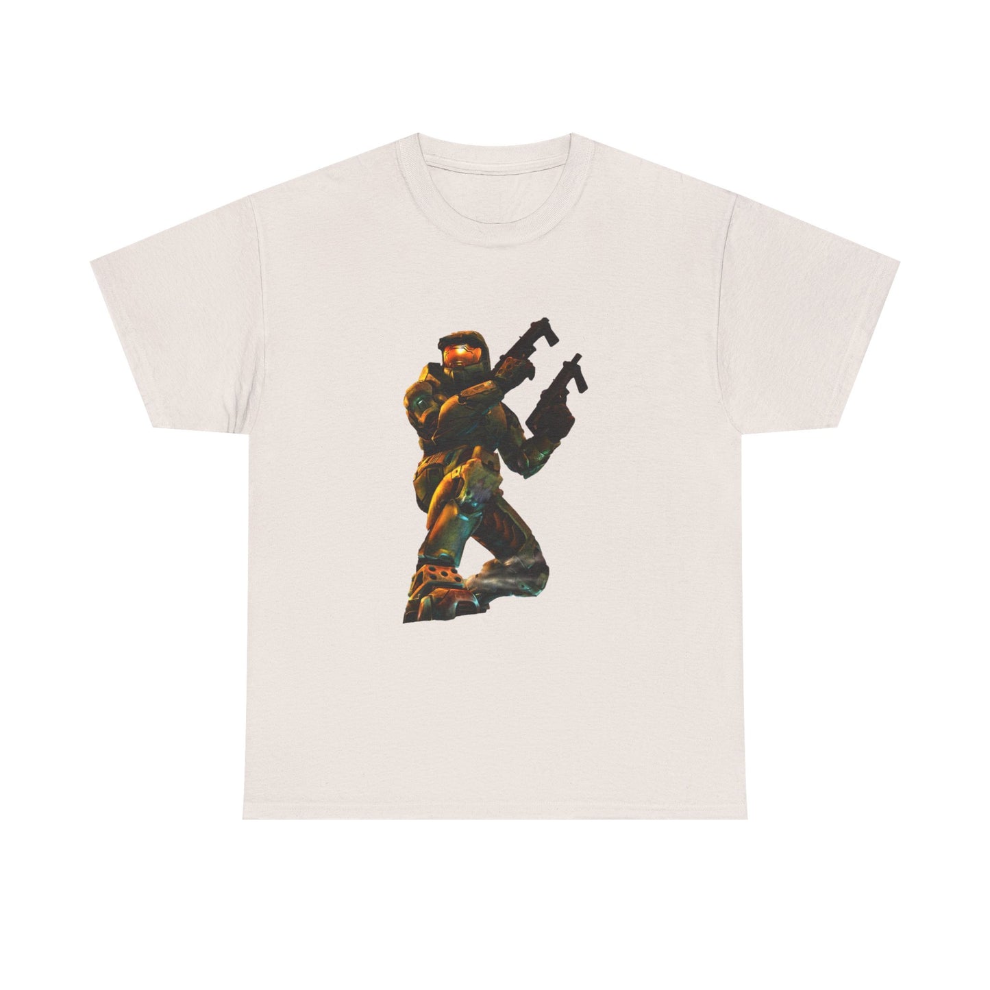 Halo Master chief Tshirt Xbox Retro Gaming Vintage Unisex Heavy Cotton Tee