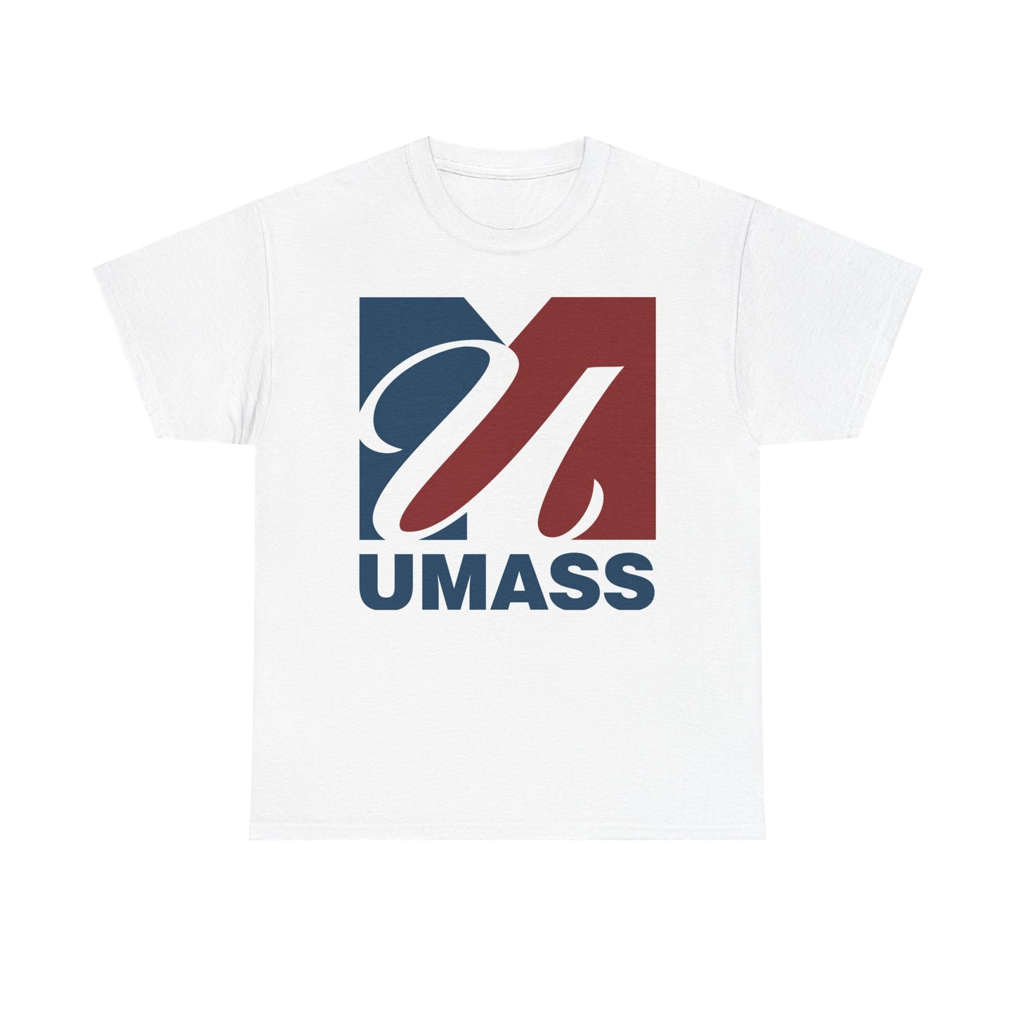 UMASS State Logo BRAND NEW Apparel T Shirt Unisex Unisex Heavy Cotton Tee