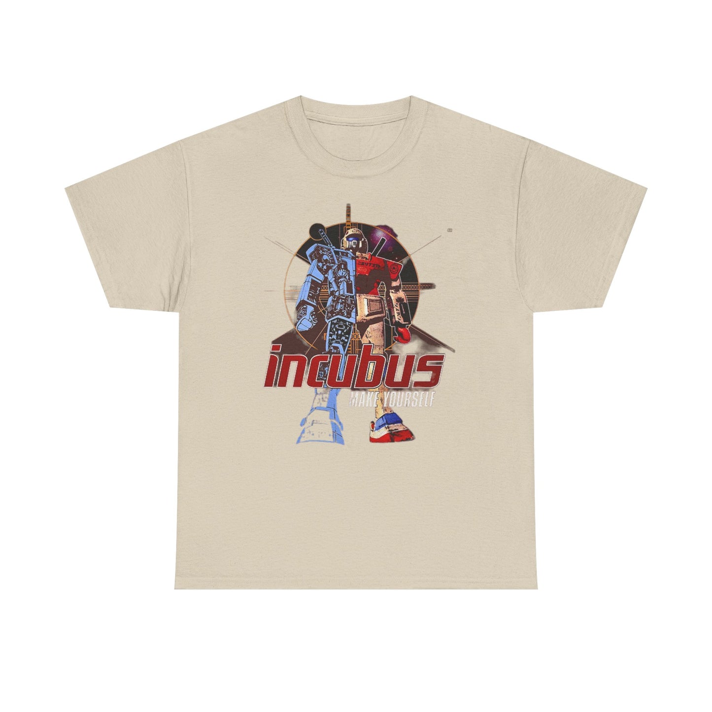 Incubus T-shirt vintage rock band retro metal Unisex Heavy Cotton Tee
