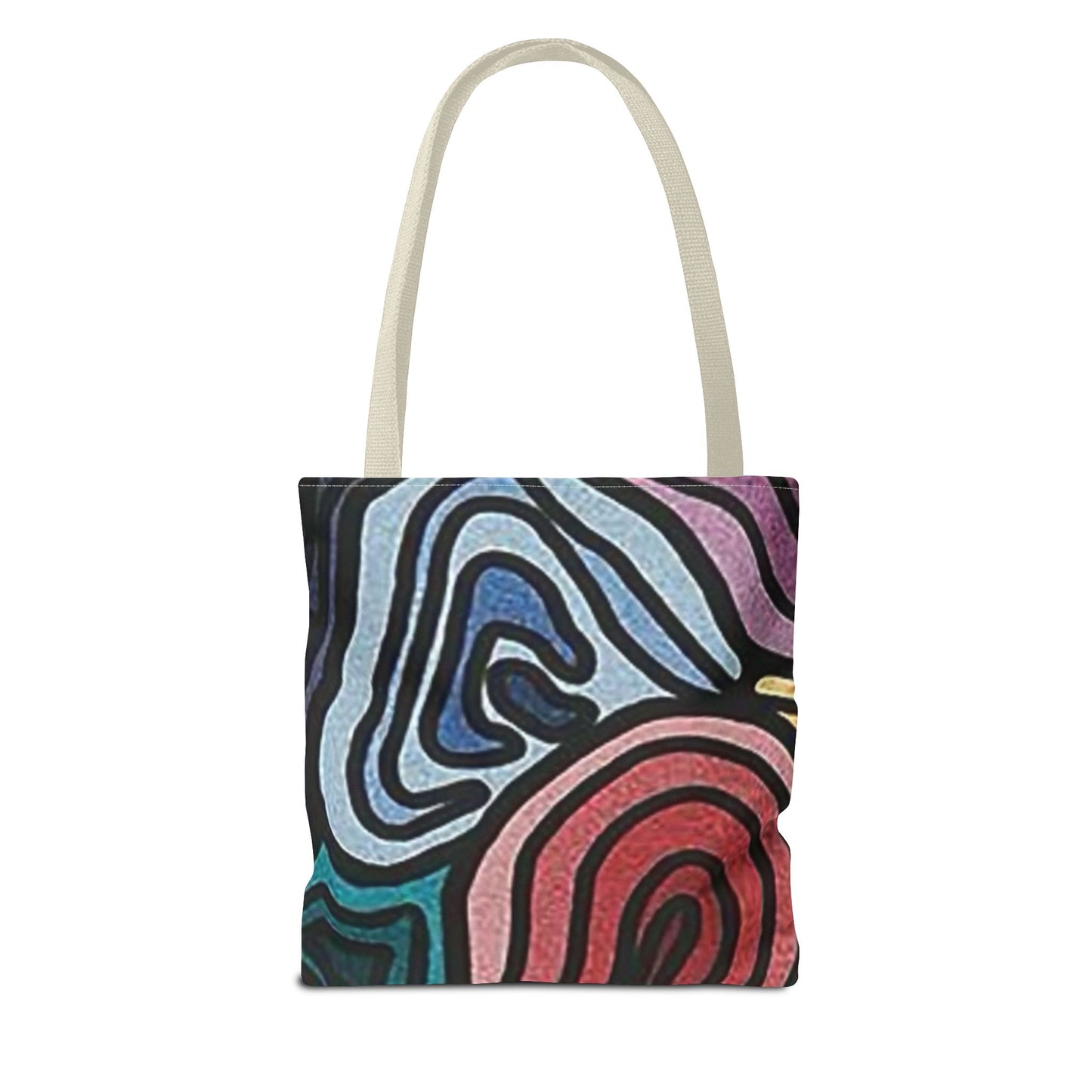 70s Multi Color BRAND NEW MODERN Tote Bag (AOP)