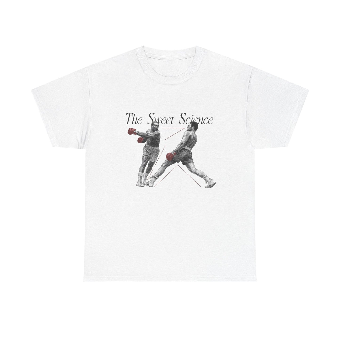 Boxing The Sweet Science Graphic T Shirt Heavy Cotton Tee NEW ADULT UNISEX