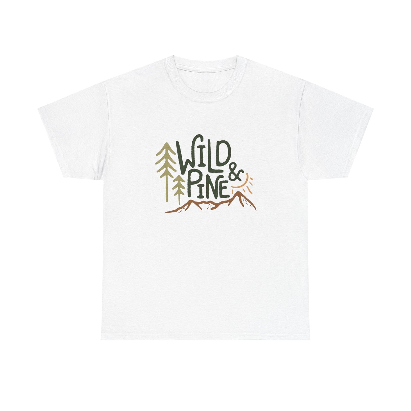 Wild And Pine Outdoors Graphic T Shirt NEW ADULT