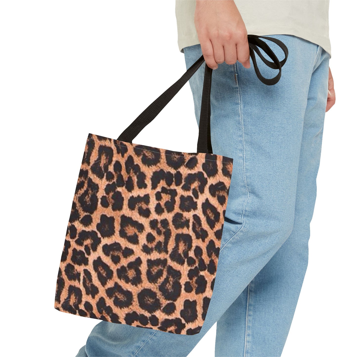 Cheetah Graphic Print Multi Color Modern Hand Bag Purse Tote Bag (AOP)