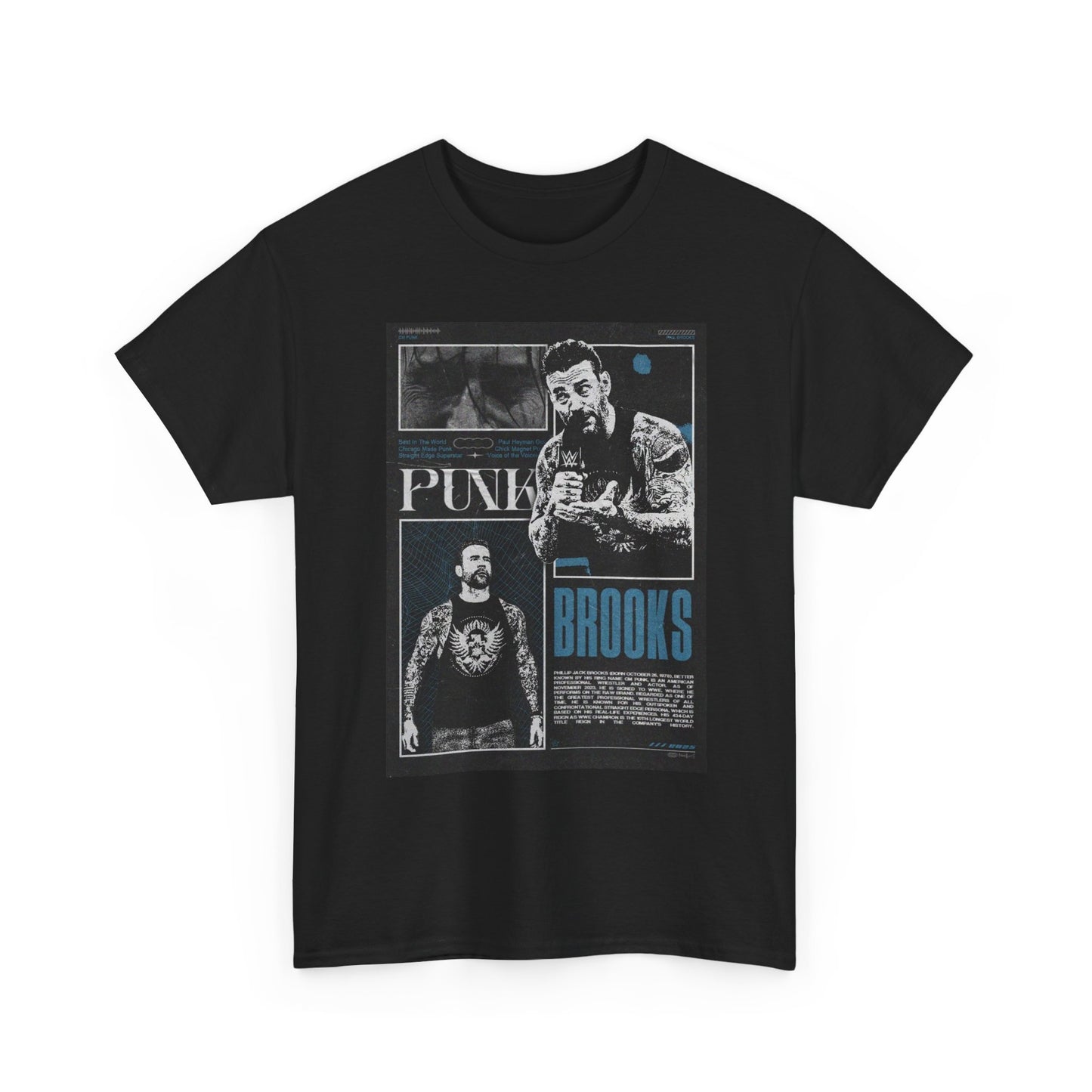 Vintage Wrestling Poster Graphic T Shirt NEW ADULT Heavy Cotton Tee