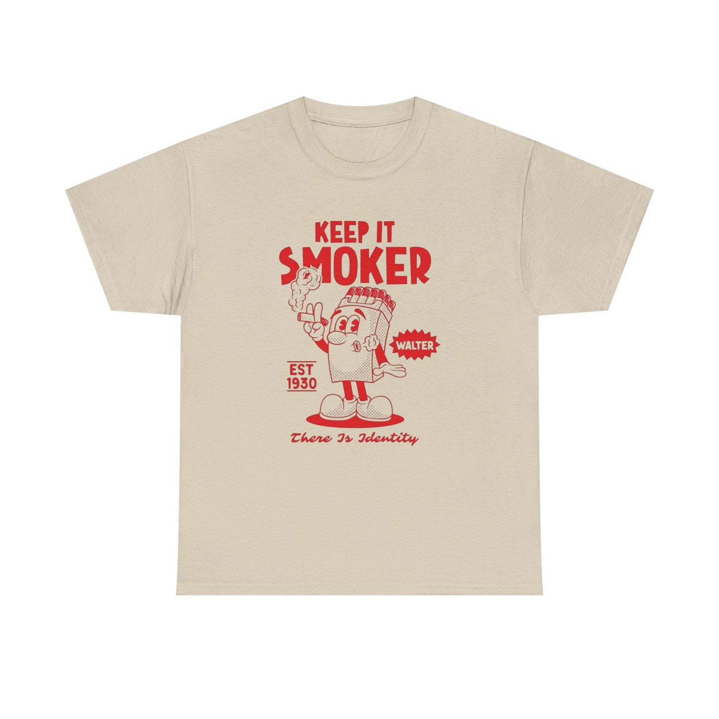 Keep It Smoker Graphic T Shirt Unisex Heavy Cotton Tee