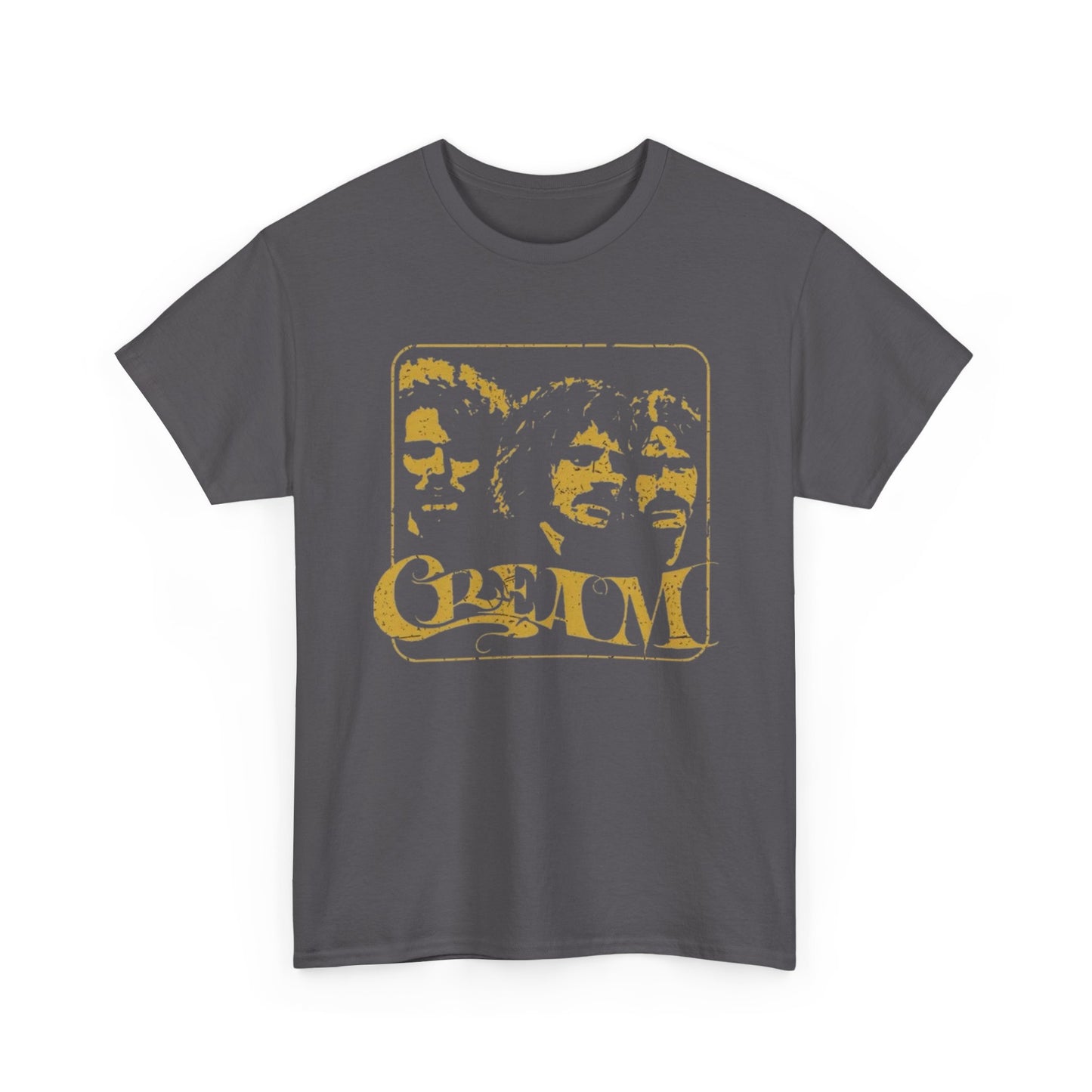 Cream Vintage Rock Graphic T Shirt NEW ADULT Tee