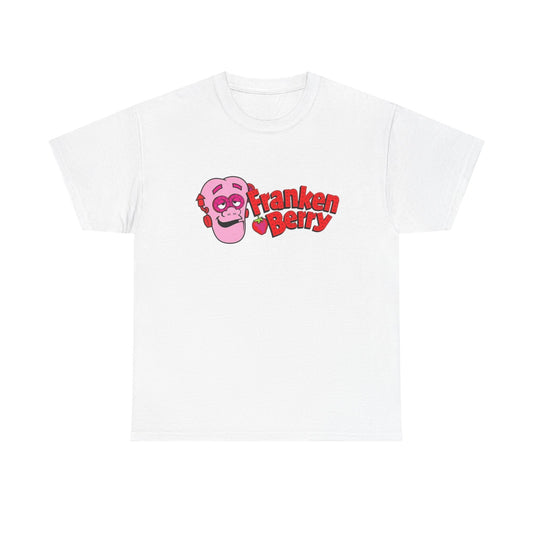 FrankenBerry Tshirt Retro Cereal Logo Vintage Nostalgic Graphic Unisex