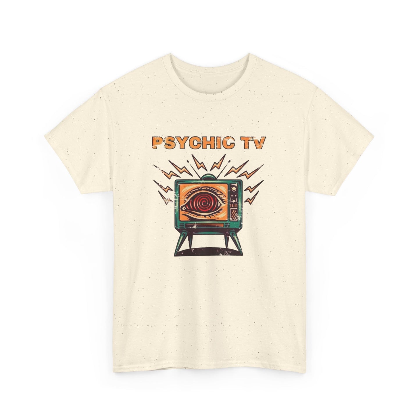 Physic TV Retro Graphic T Shirt NEW ADULT Unisex Heavy Cotton Tee