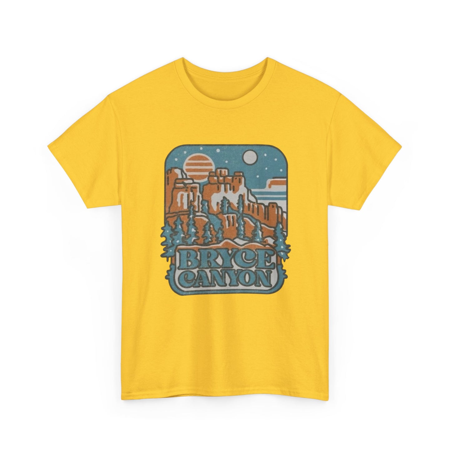 Bryce Canyon Retro Graphic T Shirt NEW Adult Tee
