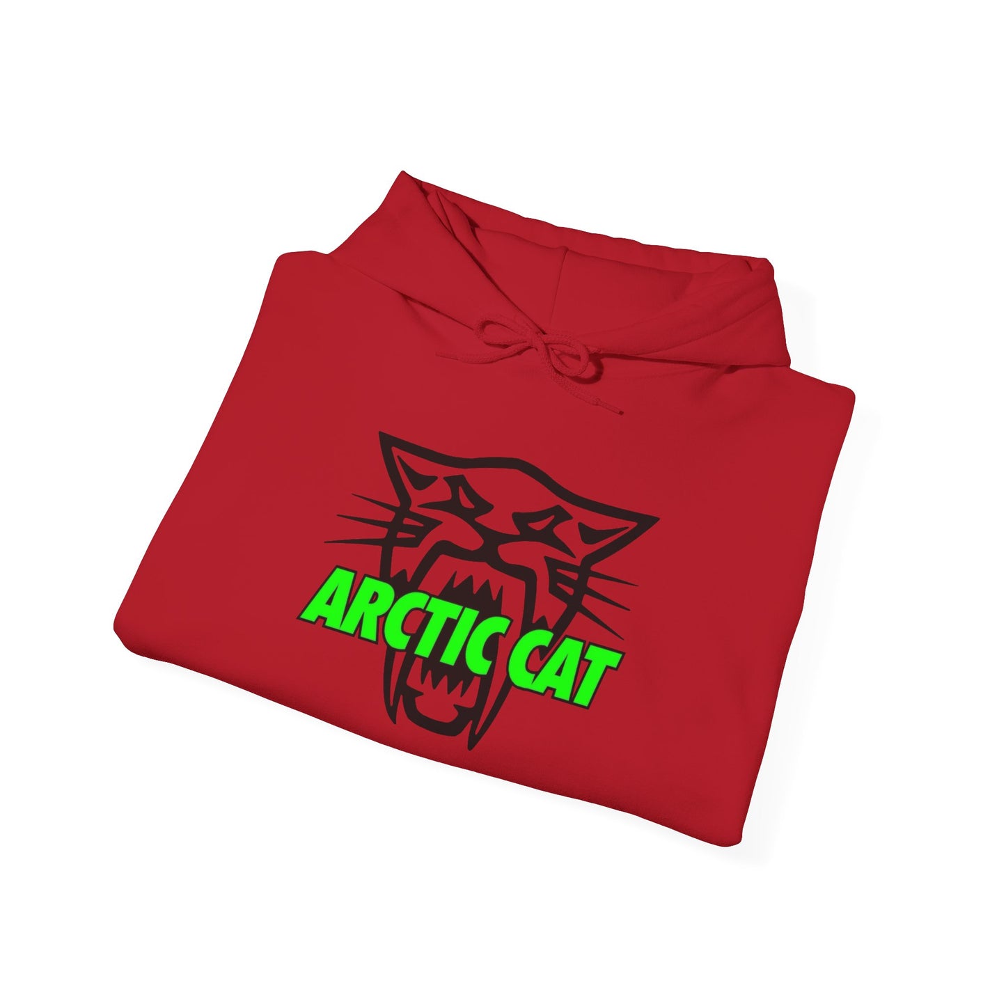 Arctic Cat Retro Logo Graphic Hoodie Unisex Heavy Blend™ Hooded Sweatshirt