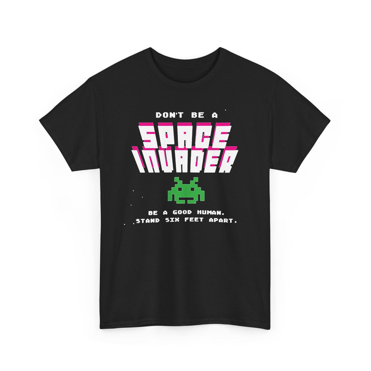 Space Invaders Retro Gaming Alien Graphic T-Shirt Men's Tee