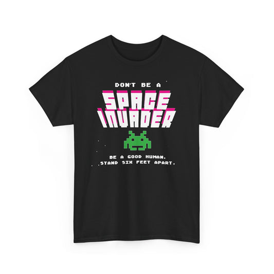 Space Invaders Retro Gaming Alien Graphic T-Shirt Men's Tee