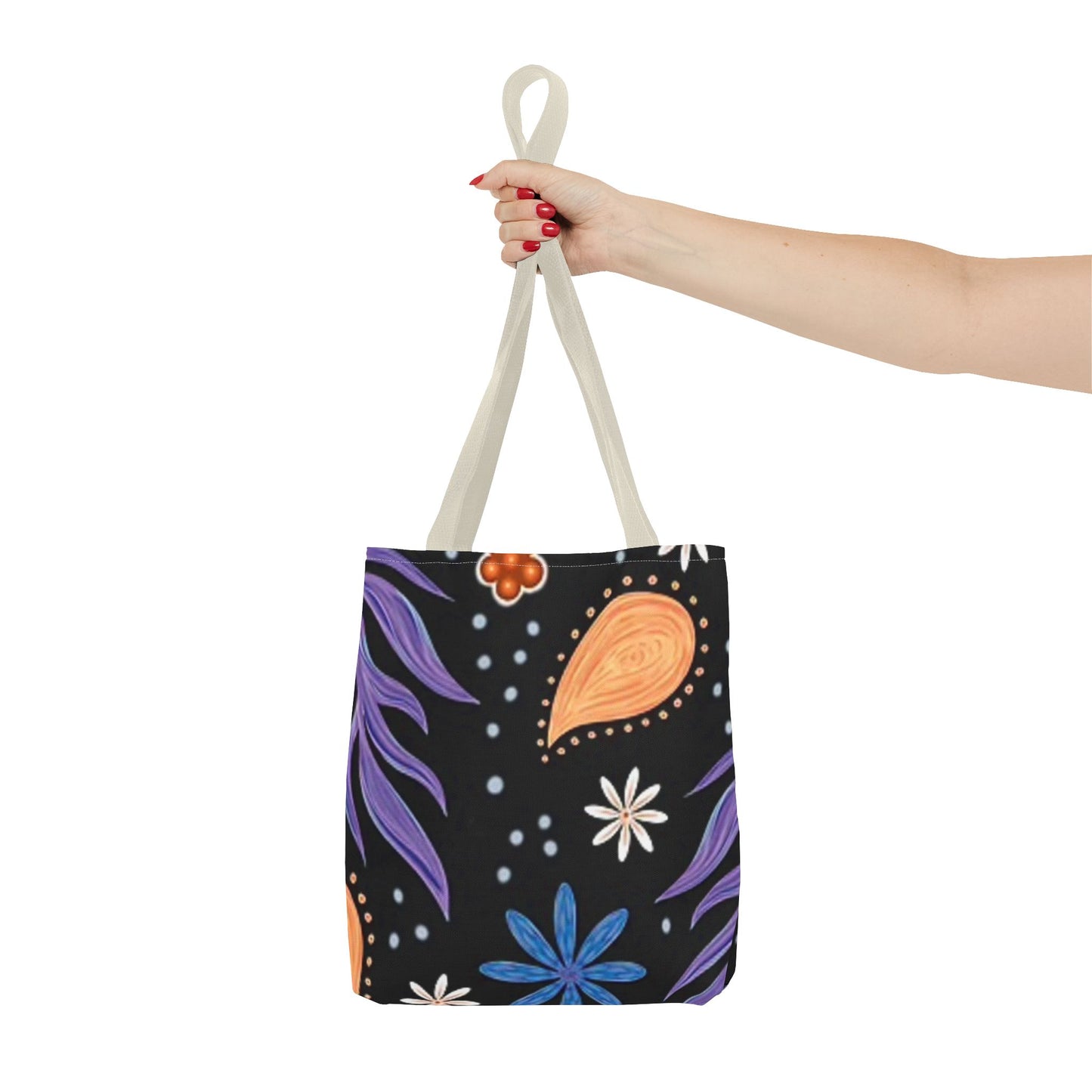 Floral Multi Color Retro BRAND NEW Tote Bag (AOP)