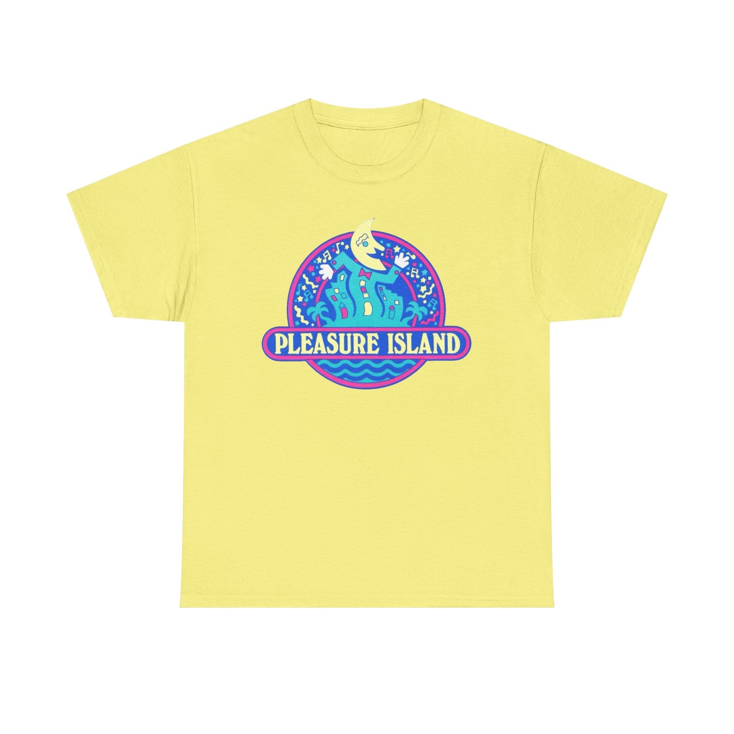Pleasure Island Vintage Florida Theme Graphic T Shirt NEW ADULT Unisex Cotton