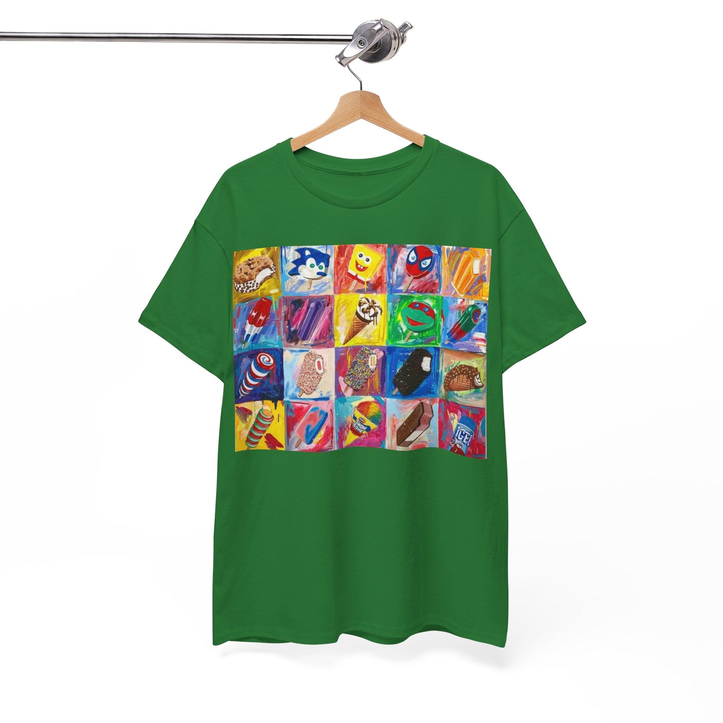 Ice Cream Menu Graphic T Shirt